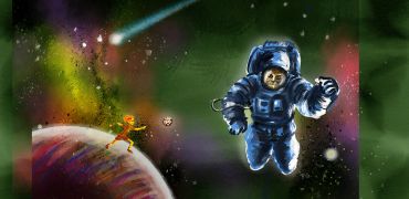 1000 chat cosmonaute