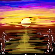 1000 Oies   Dessin 1 4x