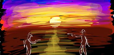 1000 Oies   Dessin 1 4x