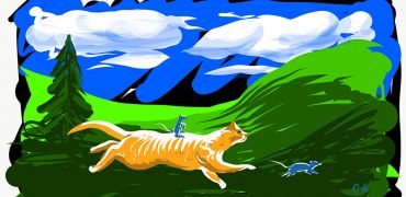 1000 Oies   Dessin 1x